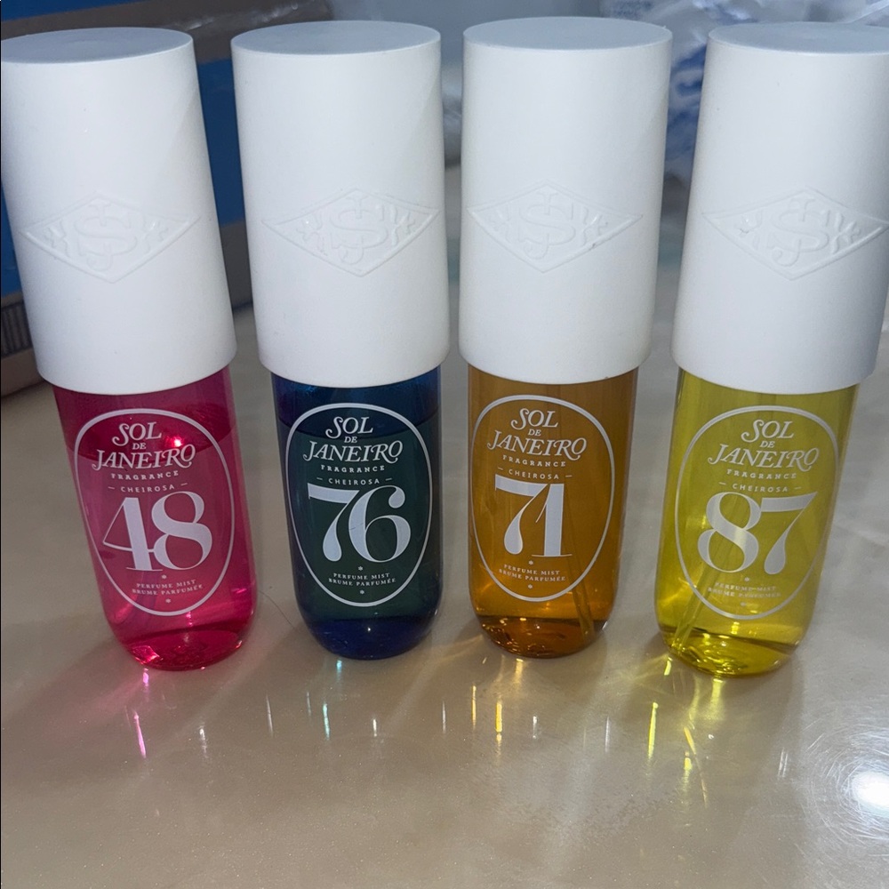 Sol de Janeiro Scent Collection - Pink, Blue, Orange, Yellow